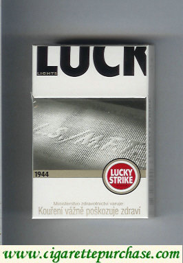 Lucky Strike 1944 Lights cigarettes hard box